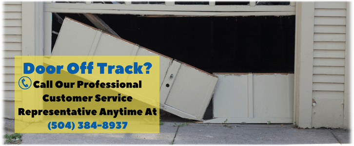 Garage Door Off Track New Orleans LA (504) 384-8937